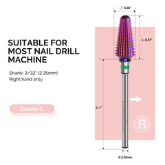 Mèche MelodySusie carbure YG6X professionnelle offre dissipation de chaleur efficace.