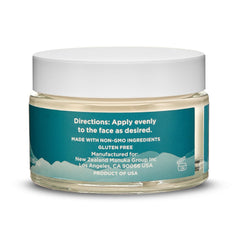 Melora crème visage Manuka – texture légère qui pénètre rapidement.