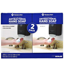 Recharge mousse mains antibactérienne Member's Mark de 33,8 oz, pratique pour un usage régulier