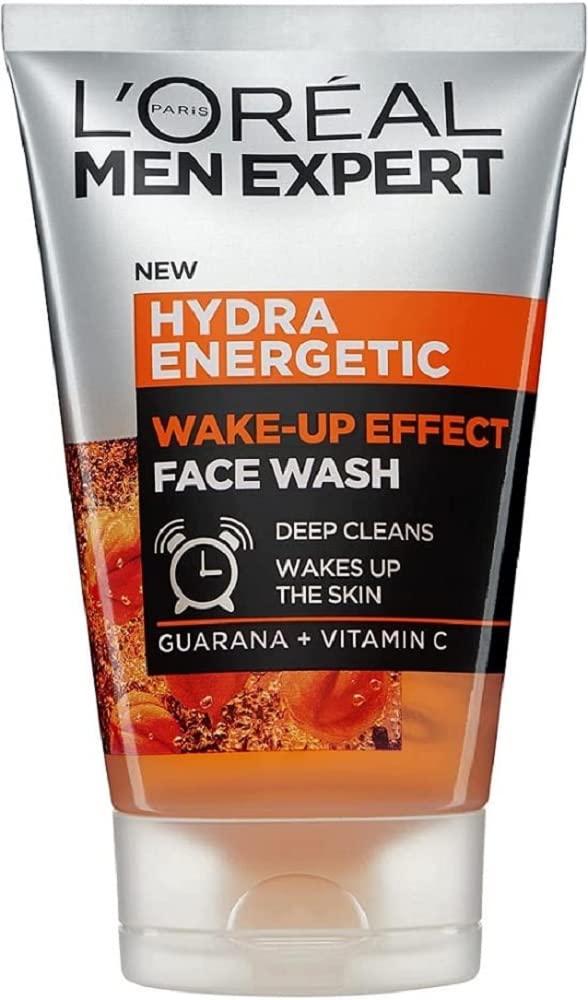 Men Expert Effet Réveil — lavage visage purifiant sans tiraillement.