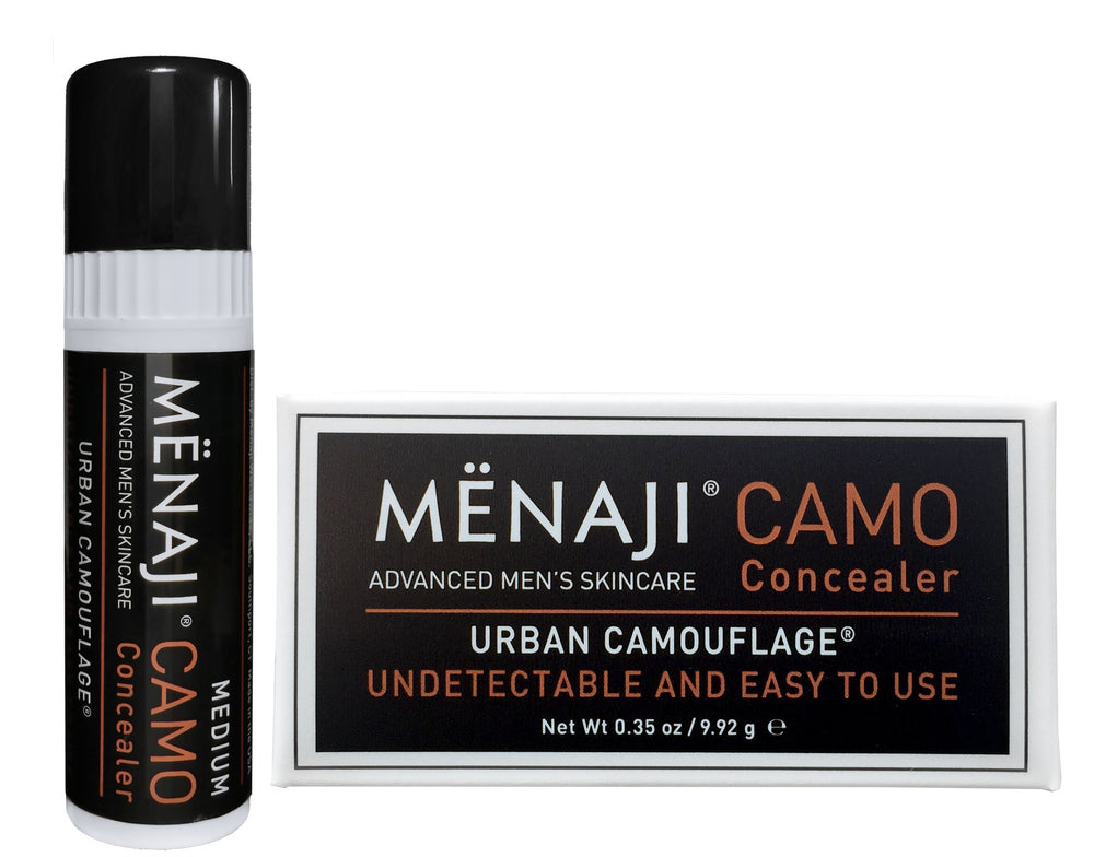 MËNAJI CAMO Correcteur-stick cernes, rendu naturel et couvrance discrète pour les yeux.