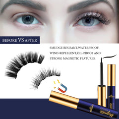 Menaka applicateur précis pour une pose facile des cils magnétiques