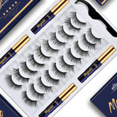 Menaka cils magnétiques naturels 10 paires pour un regard discret et durable