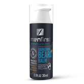 MENFIRST baume barbe pompe precision: application propre et mesurée.