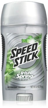 Mennen Speed Stick Irish Spring Original : bouteille, fraîcheur durable et protection contre les odeurs.
