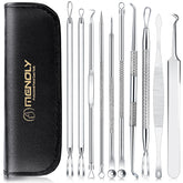 MENOLY kit d’extracteurs pour points noirs – extraction précise et hygiénique.