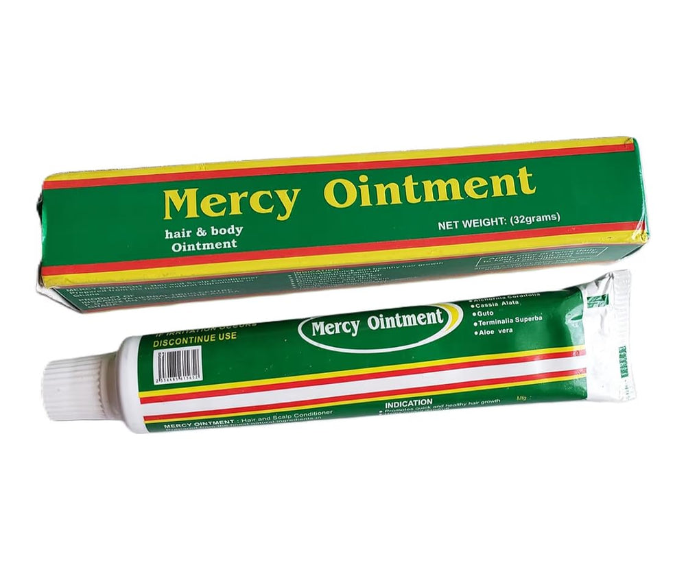 Crème Mercy — tube pratique pour cheveux et corps, hydratation légère.