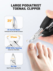 Coupe-ongles MERDTTES avec lame courbe 25° pour une coupe précise.