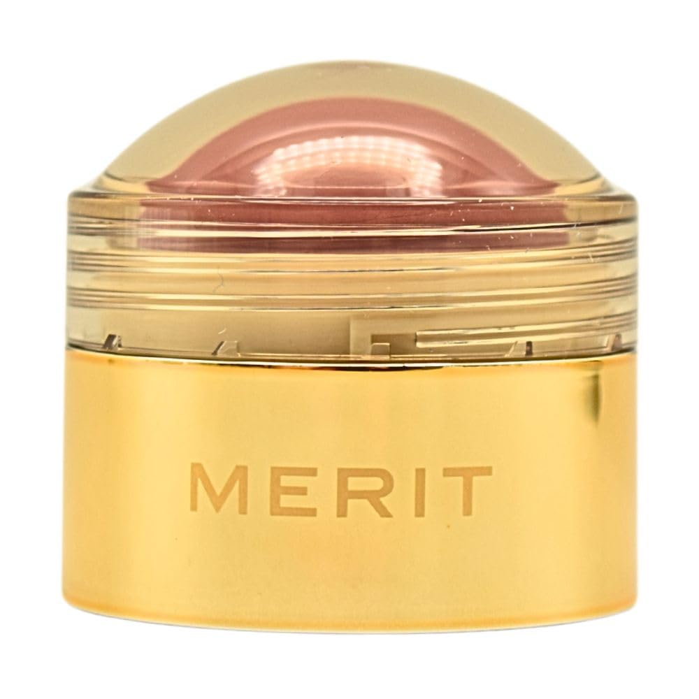 MERIT Flush Balm Archival, texture crème légère pour une teinte mauve naturelle sur joues et lèvres.