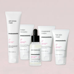 Mesoestetic crème riche en lipides et squalène, hydratation profonde pour la peau.
