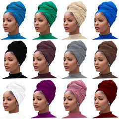 Messen head wrap rouge vin, accessoire polyvalent pour personnaliser votre look urbain.