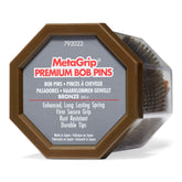 Pinces MetaGrip bronze premium 300 pièces, adhérence ferme pour coiffures durables.