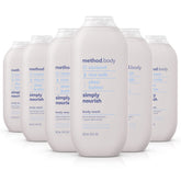 Method Body Wash : bouteille avec pompe prête à l'emploi, pratique et hydratante.