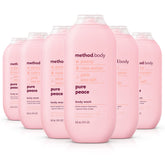 Method Body Wash Pure Peace: pack de six bouteilles prêt à l'emploi