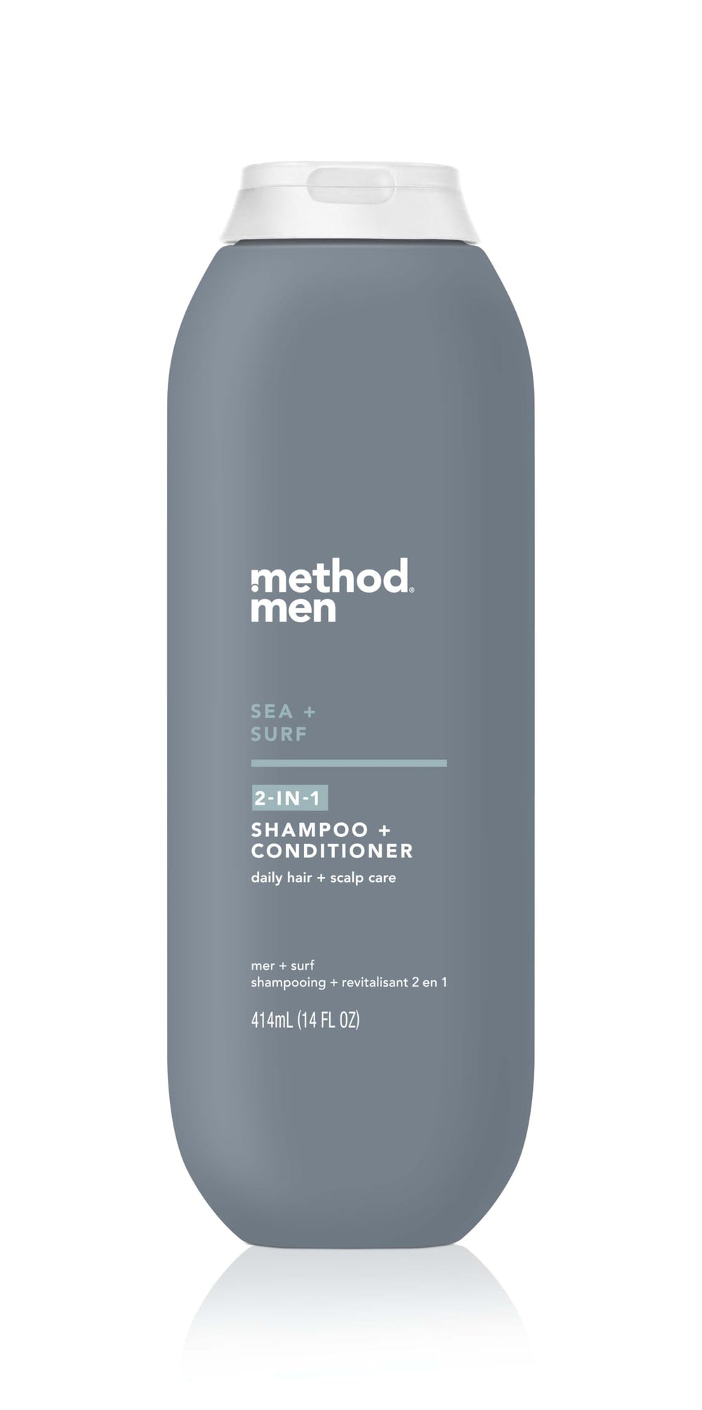 Method Men 2-en-1 Sea + Surf : bouteille de 14 onces pour le quotidien.
