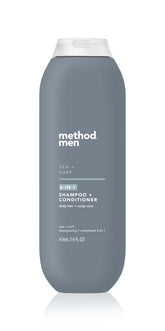 Method Men 2-en-1 Sea + Surf : bouteille de 14 onces pour le quotidien.