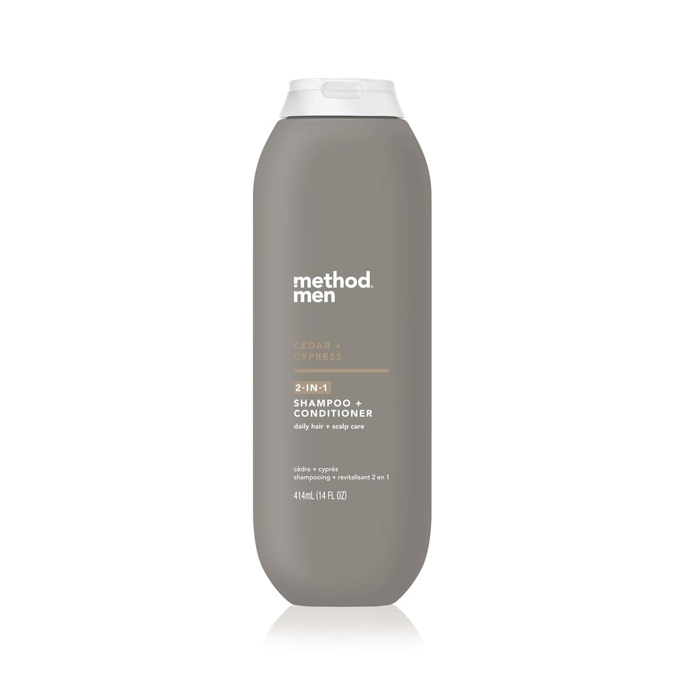 Method Men bouteille Cèdre et Cyprès – hydratation quotidienne et parfum boisé