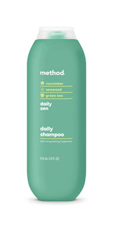 Method Quotidien Zen - bouteille du shampoing, fraîcheur immédiate
