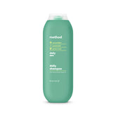 Shampoing Method Quotidien Zen: étiquette reflétant l’éco-responsabilité et le calme