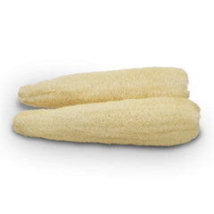Couleur naturelle beige des éponges METLUCK pour une salle de bains simple.