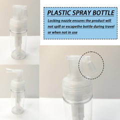 MEYIART bouteille transparente 110ml permet de suivre facilement le niveau.