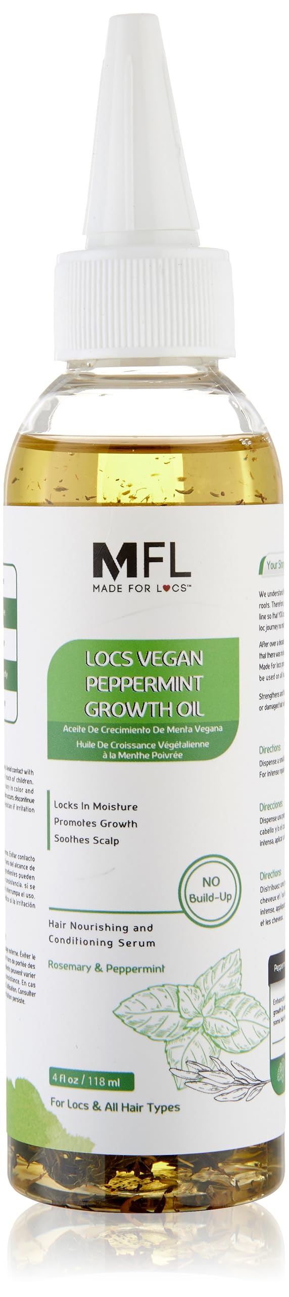 Locs MFL Sérum en bouteille pour croissance et brillance