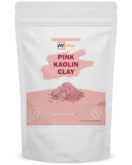 mGanna argile rose en poudre pour visage, purifie et prend soin de la peau