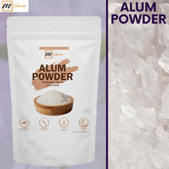 mGanna poudre d'alun – recette soin visage maison à base d'eau de rose.
