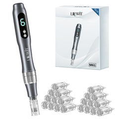 MGGSUG Dermastamp 0,25 mm sur le visage, améliore l absorption des soins.