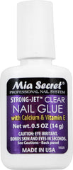 Mia Secret Colle Ongles Transparente Pinceau 335 – application précise et fixation durable.