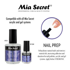 Mia Secret combo-preparation-ongles-rapide-salon: travail efficace et rapide.