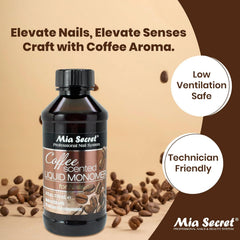 Mia Secret monomère café: parfum café distinctif pour ambiance.