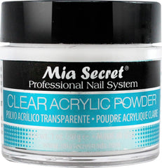 Mia Secret Poudre Acrylique Claire 1oz - emballage pratique pour démarrage rapide en salon