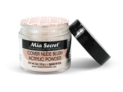 Mia Secret Poudre Acrylique Couvrante Rose Clair – finition lisse et prête à décorer.