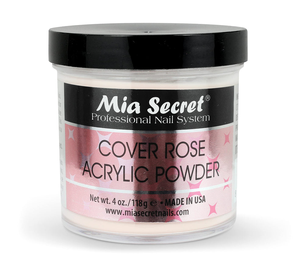 Mia Secret Cover Rose: poudre acrylique rose, application rapide et tenue fiable