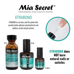 Mia Secret preparation-ongles-gel-acrylique: base prête pour une tenue durable.