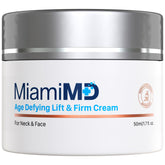 MiamiMD crème liftante et raffermissante pour le visage, texture riche prête à l'emploi.