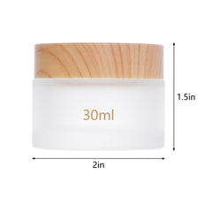 Miayon conteneur cosmétique en verre 30 ml, anti-fuite, pratique en voyage.