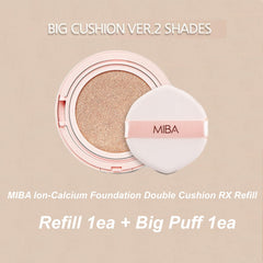 MIBA Season 2 près du miroir grand pour un contrôle précis du teint.