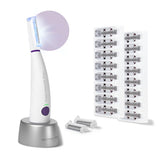 Michael Todd Sonicsmooth Pro+ dermaplanage du visage avec LED pour une précision et une lumière guidante