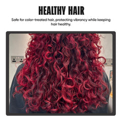 Cheveux fins volumisés par Miche Beauty Cleansed Shampoo, léger boost et texture aérienne.