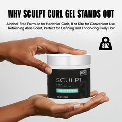 Ingrédients Aloe vera et bambou sur le Gel Sculpt Curl