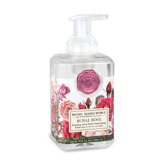 Michel Design Works Savon moussant Royal Rose – pompe élégante et hydratante