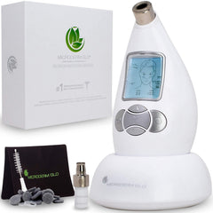 Microderm GLO - système diamant exfoliation pour peau lumineuse.