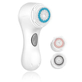 Brosse visage Microtree – vue avant, nettoyage en douceur pour peau sensible