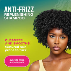 Shampoing Mielle Avocado Tamanu, cheveux texturés mieux définis et brillants