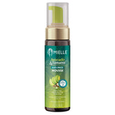Mielle Avocado & Tamanu Curly Mousse bottle front showing lightweight curl definition