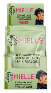 Mielle Organics Masque Romarin Menthe : texture crème hydratante pour cheveux plus forts