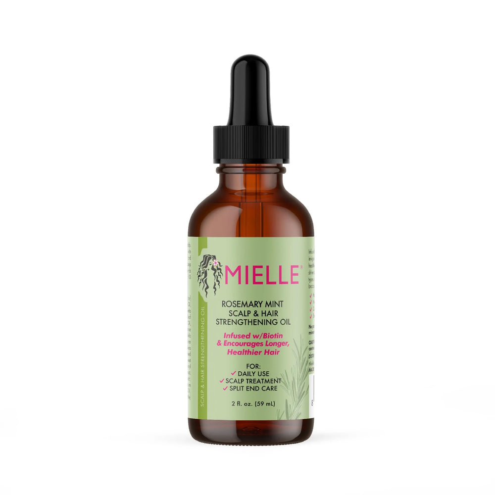 Mielle Organics Romarin Menthe : bouteille d huile prête à nourrir les cheveux