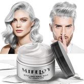 Mifeloy Spray colorant argenté: coloration instantanée pour coiffure originale.